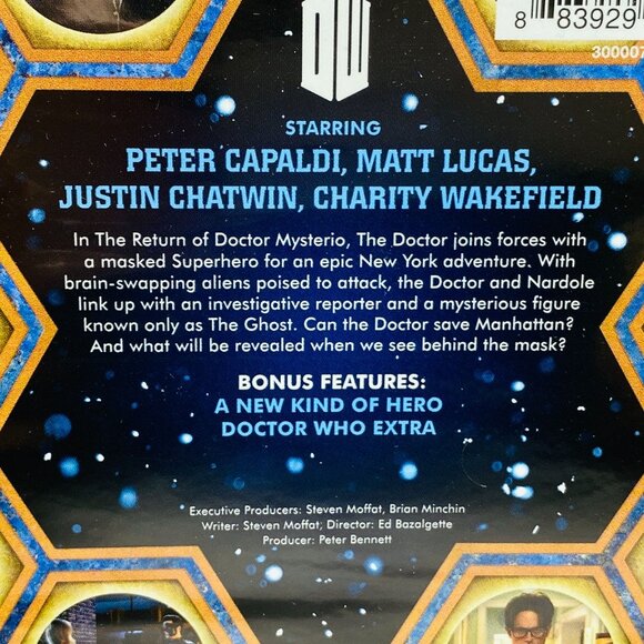 Doctor Who The Return of Doctor Mysterio (Blu-Ray Disc, 2017) 1963 Edition - Picture 4 of 8